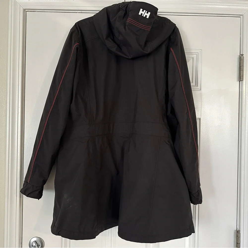 Helly Hansen Black Raincoat w/Liner XL - Picture 11 of 15